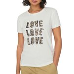 JACQUELINE DE YONG T shirt /Marron Femme JDY 15311702. Coloris disponibles : Beige