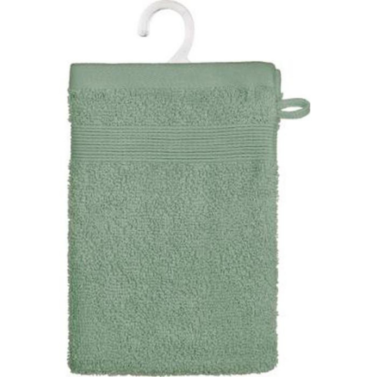 ATMOSPHERA Lot de 2 Gants de Toilette  Confort  15x21cm Celadon