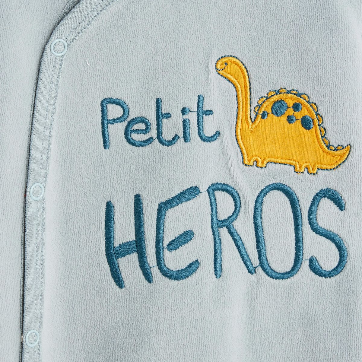 INEXTENSO Dors bien velours de naissance dinosaure bébé garçon