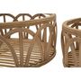 Voir la diapositive 3 : Paris Prix Lot de 3 Plateaux Décoratifs en Rotin  Fuji  50cm Naturel