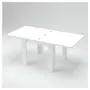 Table de séjour salle à manger extensible L90-180cm OSTUNI
