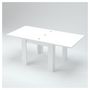 Voir la diapositive 3 : Table de séjour salle à manger extensible L90-180cm OSTUNI