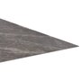 VIDAXL Planche de plancher PVC autoadhesif 5,11 m^2 Noir Marbre