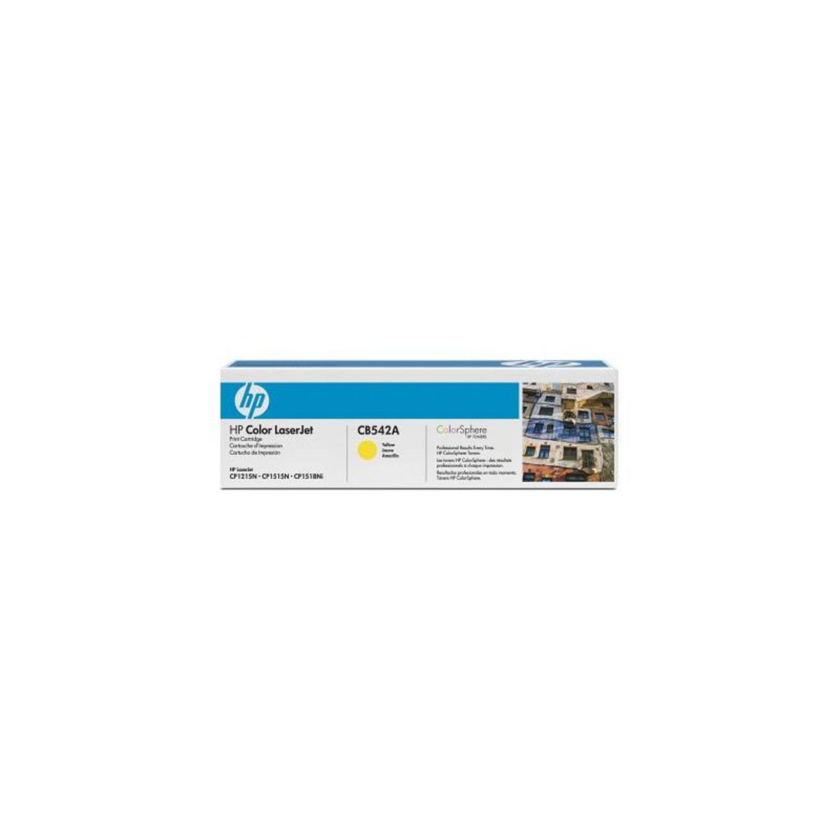 Hewlett Packard Toner CB542A - Jaune 1400 pages