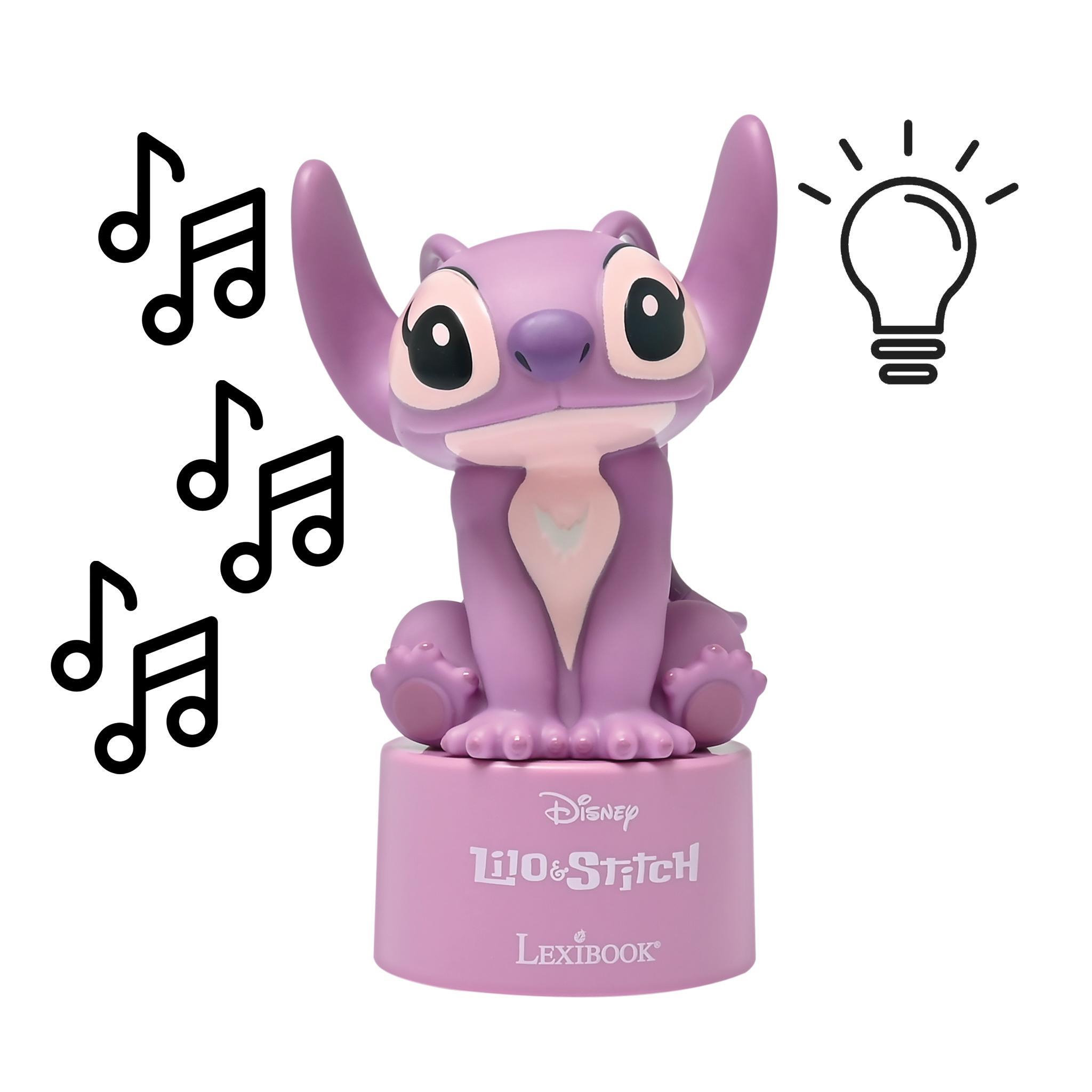 Voir la diapositive 3 : Lexibook Enceinte Bluetooth veilleuse Angel