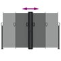 Voir la diapositive 5 : VIDAXL Auvent lateral retractable anthracite 160x600 cm