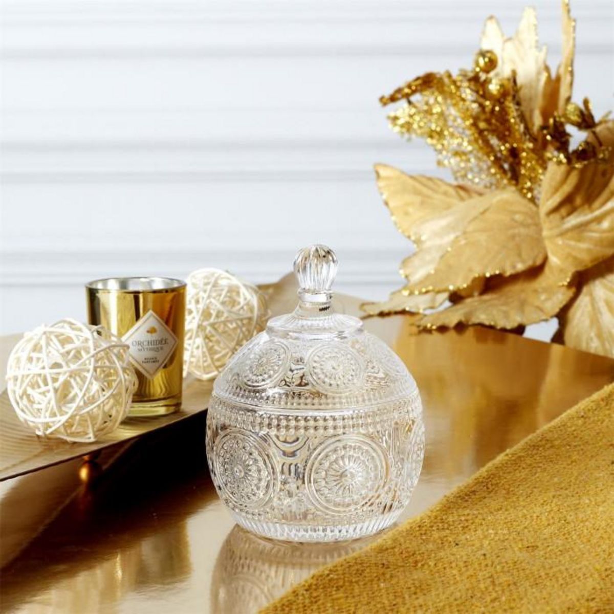 Paris Prix Bonbonnière en Verre  Royal  12cm Transparent