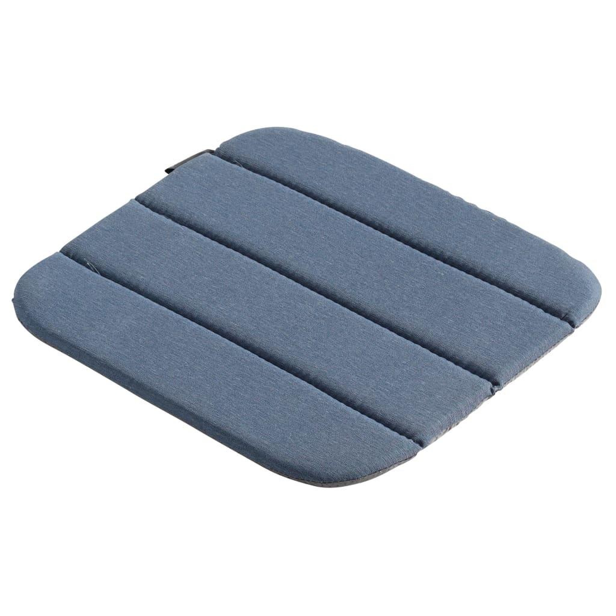 Voir la diapositive 3 : MADISON Madison Coussin de chaise de salle a manger Panama 40x40cm Bleu saphir
