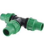 Jardibric Raccord té 3 têtes pour tuyau 16mm