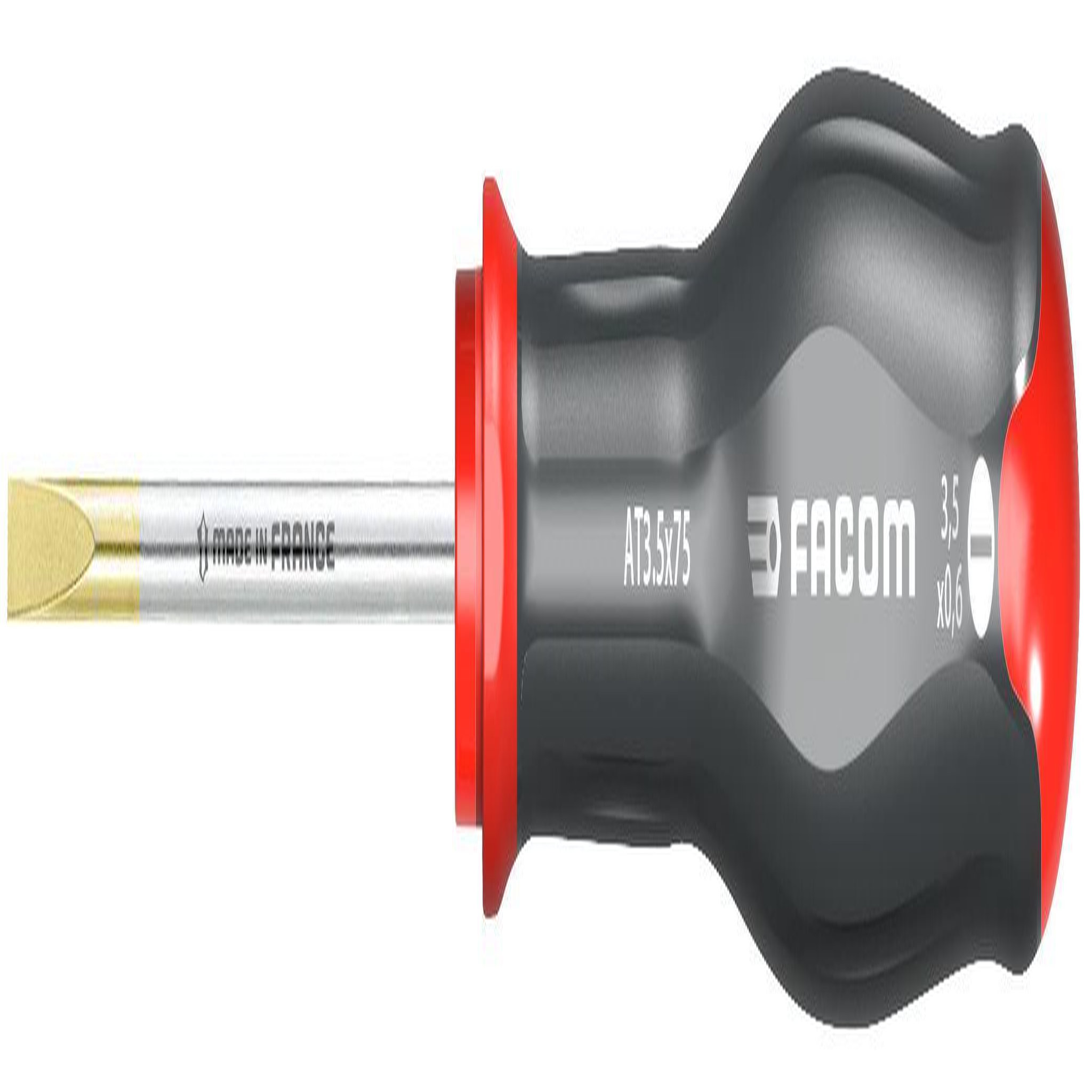 FACOM Tournevis électricien plat 3.5, L.75 mm FACOM