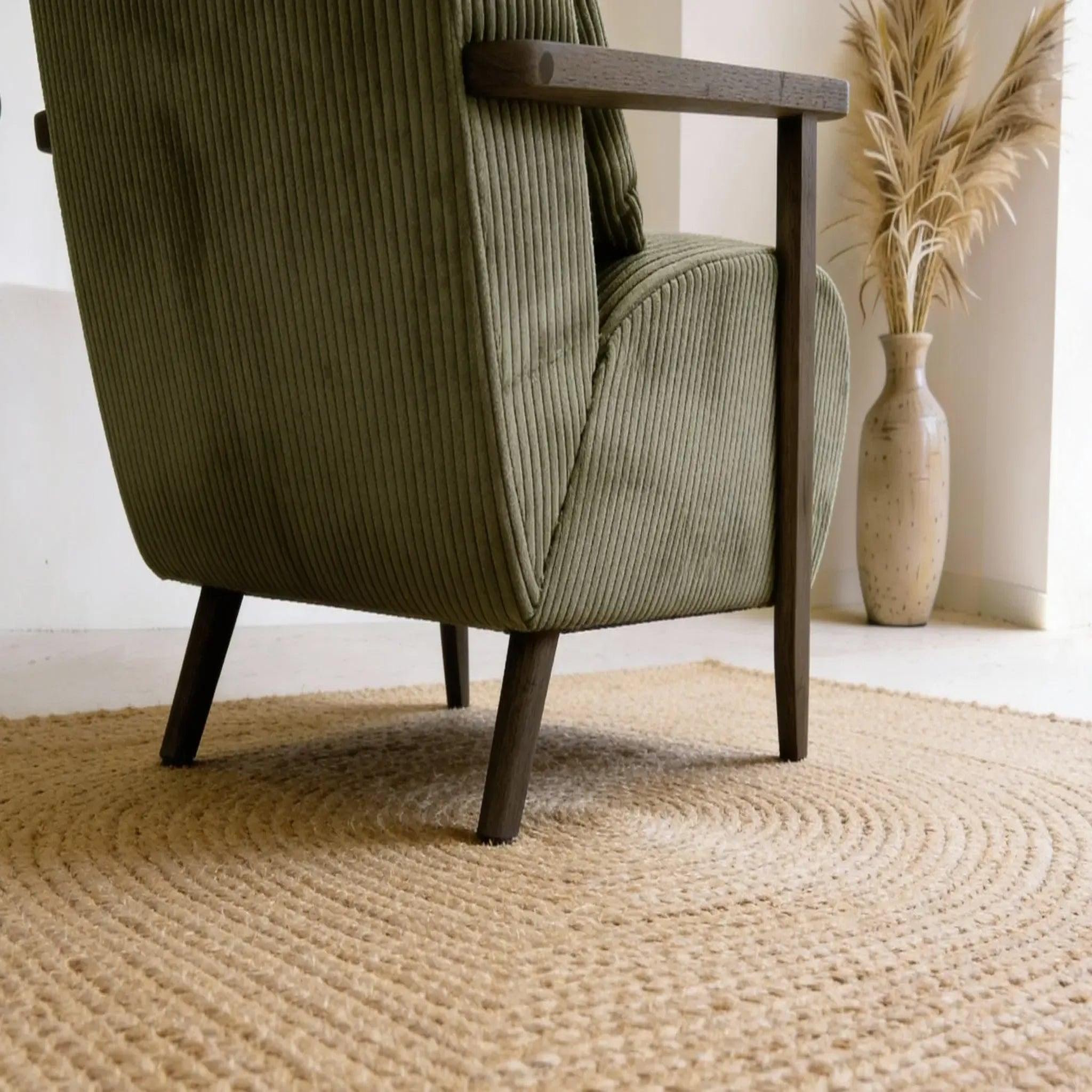 Voir la diapositive 5 : CASANOVA PARIS Kyo - fauteuil pieds en bois