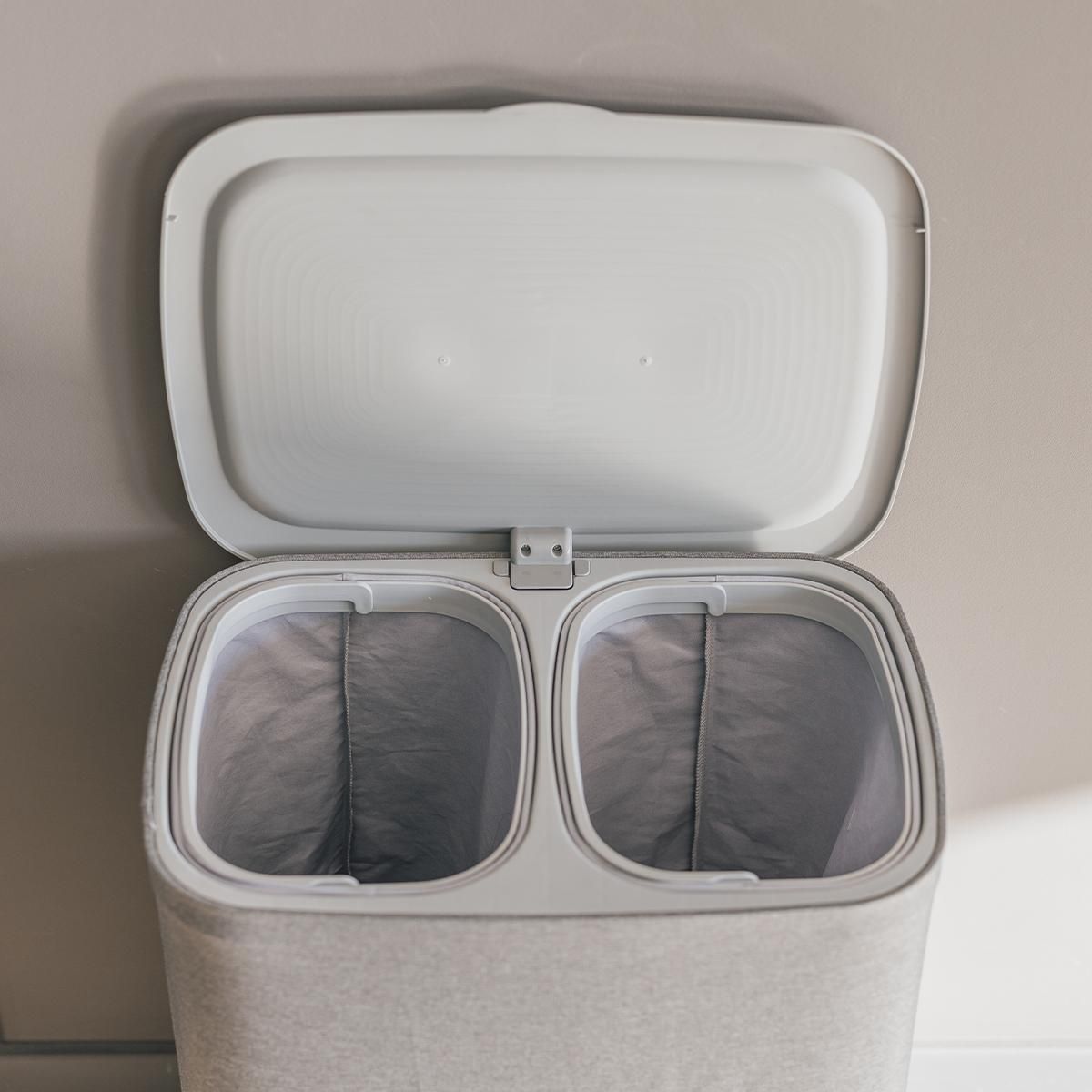 Kitchen move Panier à linge avec couvercle 50l - bat-70498b