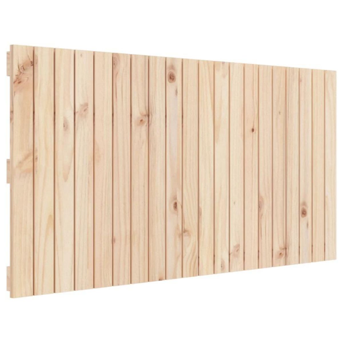 VIDAXL Tete de lit murale 127,5x3x60 cm Bois massif de pin