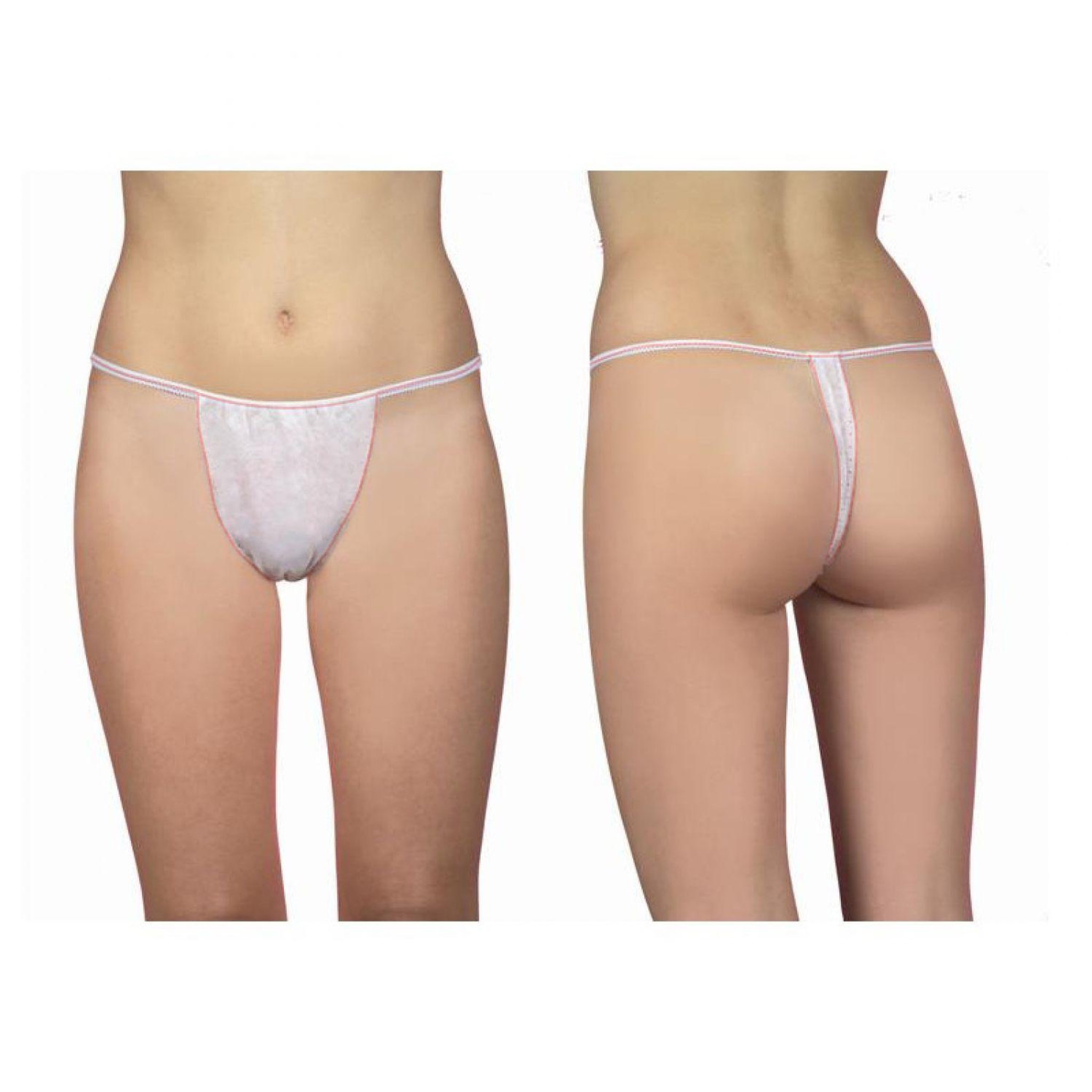 Voir la diapositive 2 : VIVEZEN Lot de 200 strings femme jetables