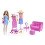 Voir la diapositive 1 : MATTEL Mattel - Barbie Fashionista Doll with Clothes Rack HPL78