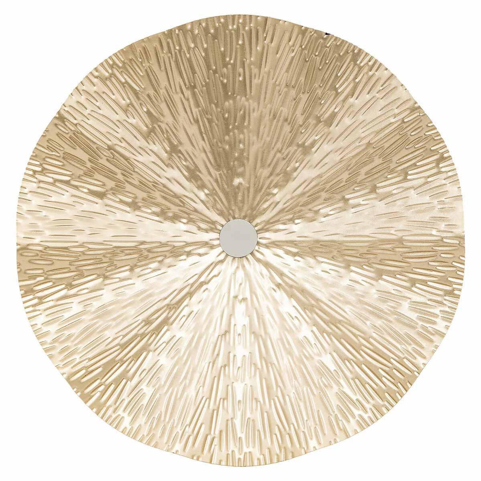Voir la diapositive 3 : ATMOSPHERA Lot de 3 décorations murales  leslie  33cm or