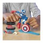 Voir la diapositive 4 : Play-Doh Coffret Play-Doh avec figurine articulée Captain America