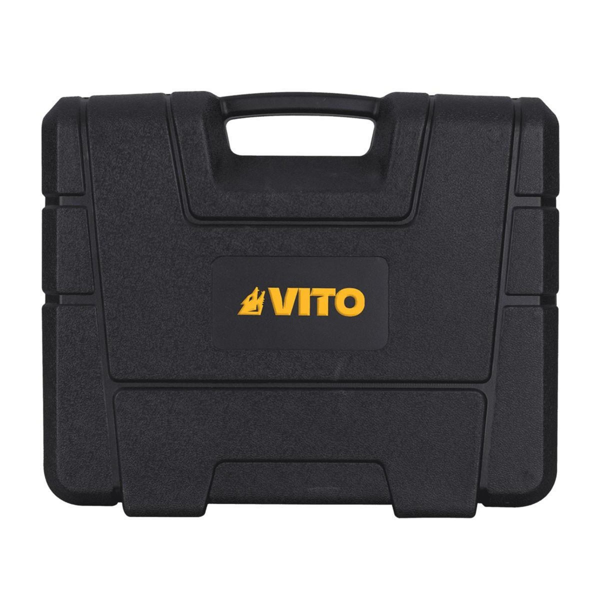 VITO Décapeur thermique 2000W 2 Vitesses Réglage digital de la Température 50-650°C 5 Accessoires Mallette VITO