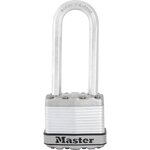 Master lock Cadenas Haute Sécurité [A Clé] [Acier Laminé] [Extérieur] [Anse XL] M1EURDLJ