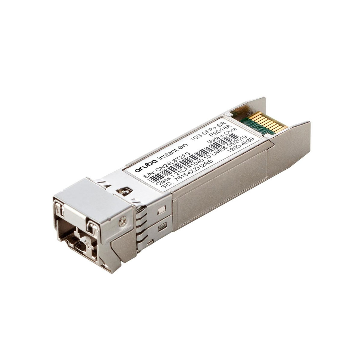 HPE Transcepteur SFP+ HPE 10G SFP+ LC SR 300m OM3 MMF