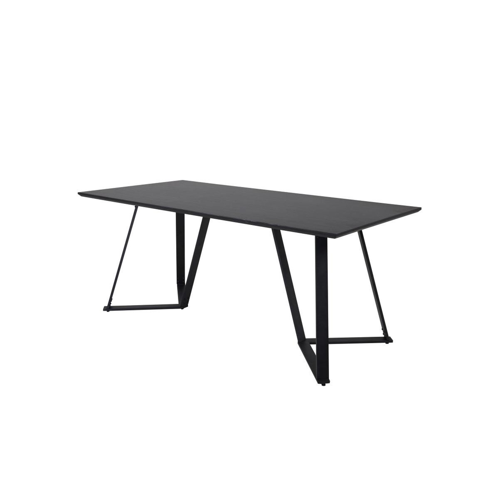 Voir la diapositive 4 : Paris Prix Table à manger design  marina  180cm noir