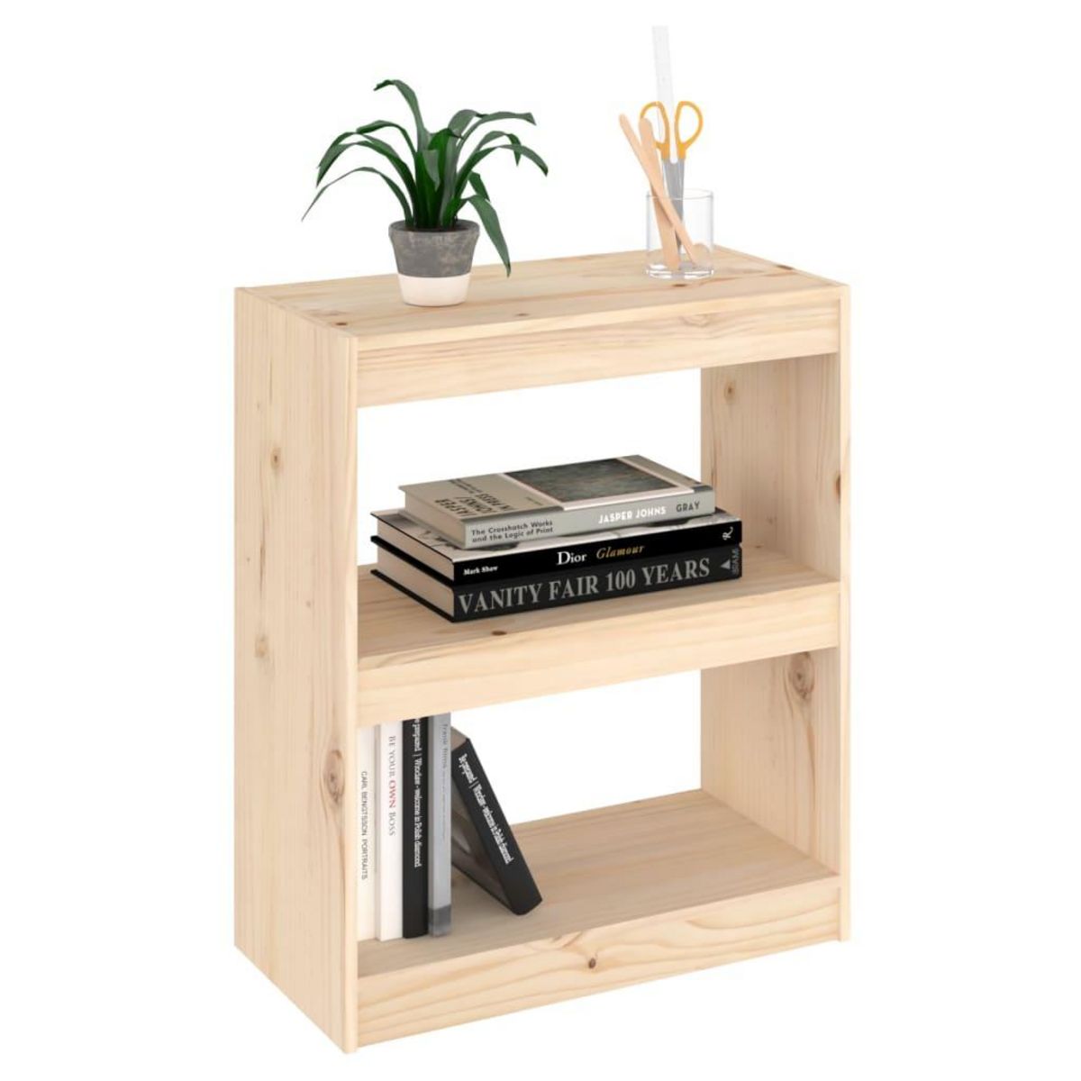 VIDAXL Bibliotheque/Separateur de piece 60x30x71,5 cm Bois de pin