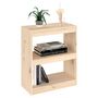 Voir la diapositive 4 : VIDAXL Bibliotheque/Separateur de piece 60x30x71,5 cm Bois de pin