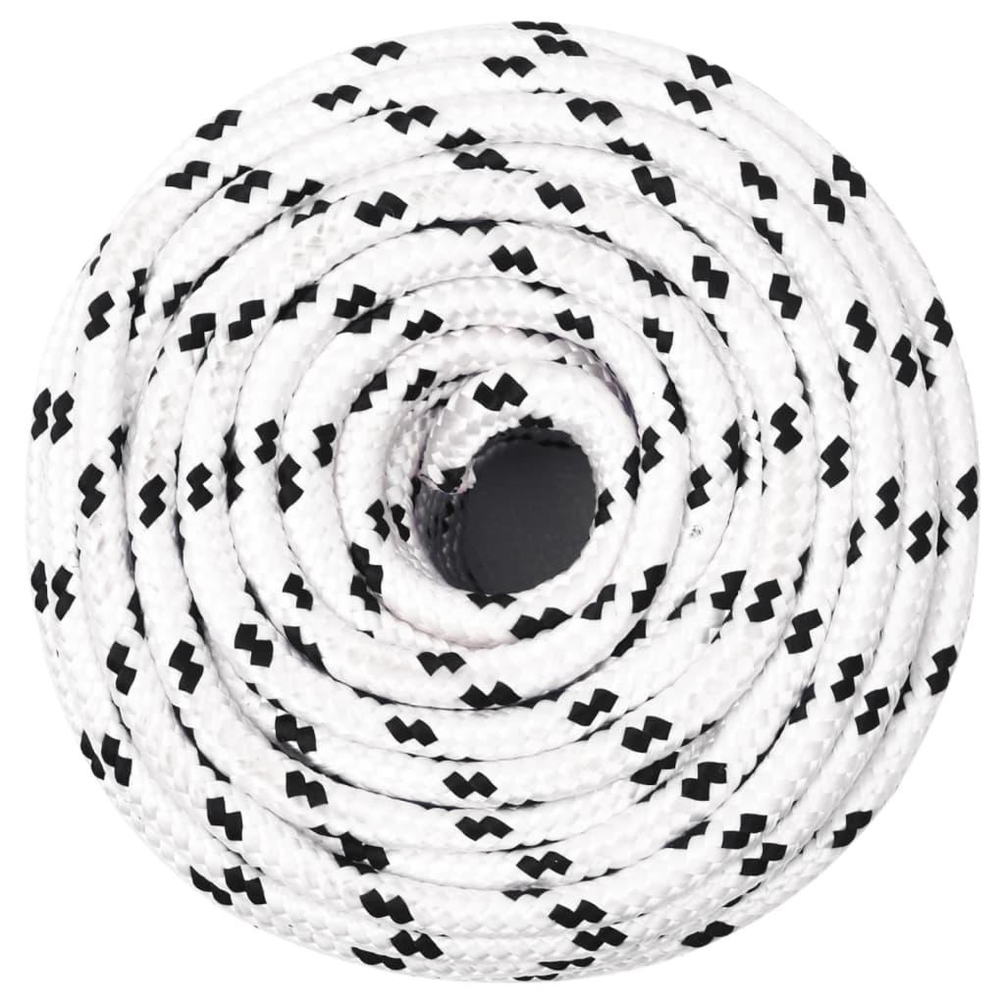 Voir la diapositive 3 : VIDAXL Corde de travail Blanc 10 mm 100 m Polyester