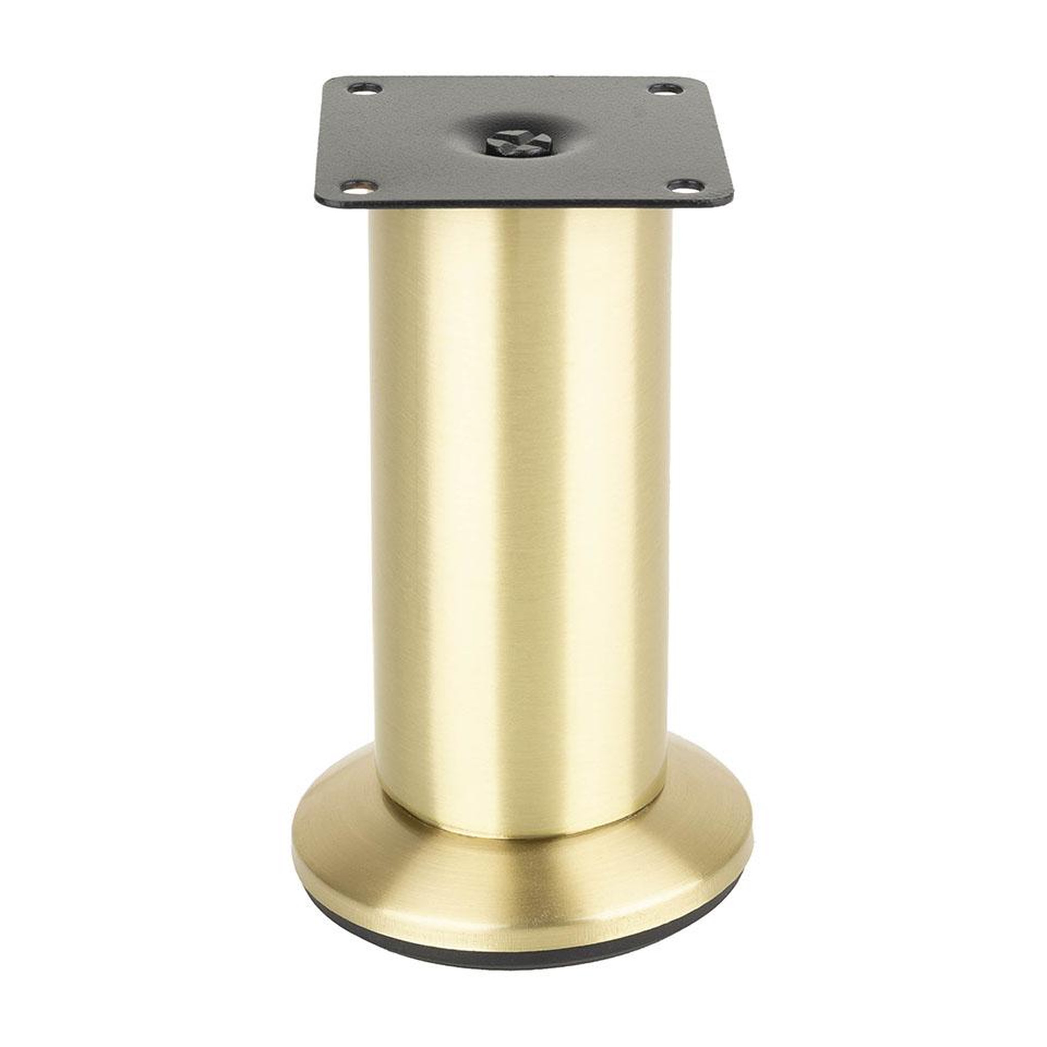 CENTRALE BRICO Pied de meuble fs001 120 mm réglable or brillant