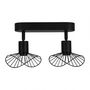 Voir la diapositive 5 : OSTARIA Rampe 2 spots orientables Capeline noir