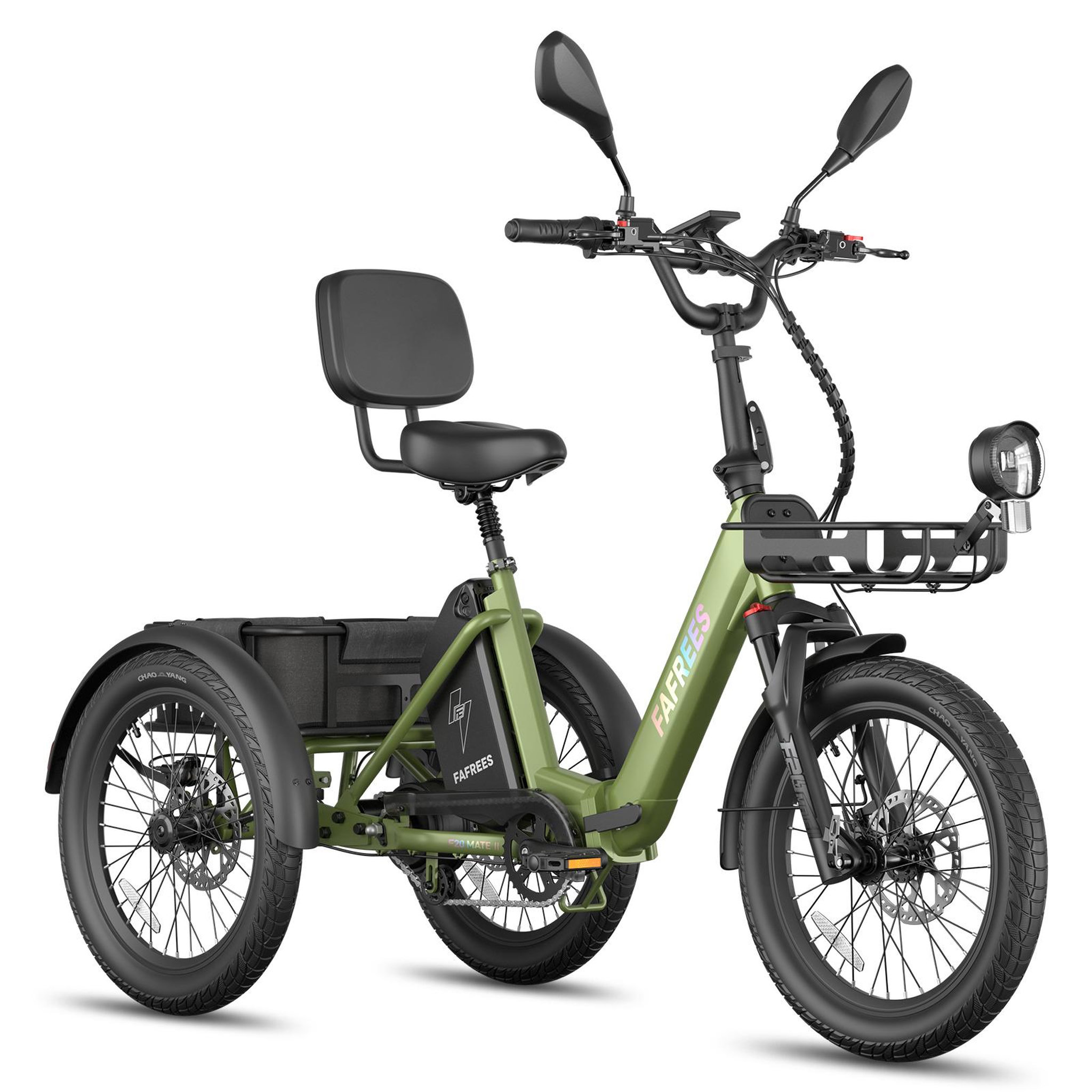 Voir la diapositive 3 : FAFREES Tricycle électrique fafrees f20 mate ii 21 ah