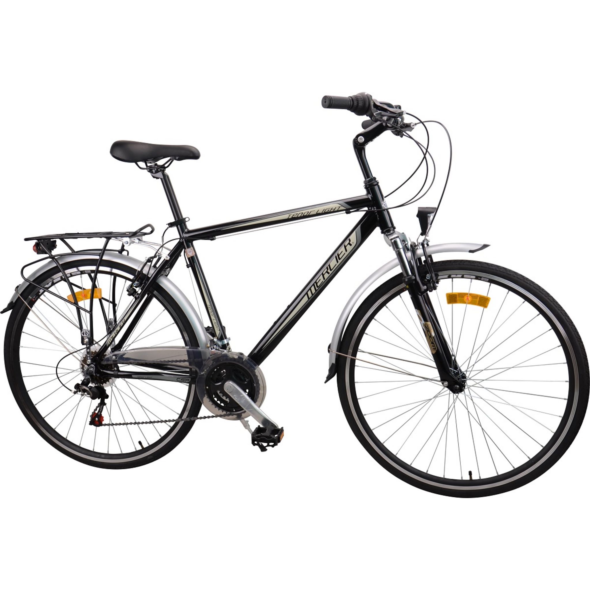 VTC 28 HOMME  COUNTRY  avec cadre en Aluminium - 21 Vitesses avec Poignée Révoshift Shimano & dér