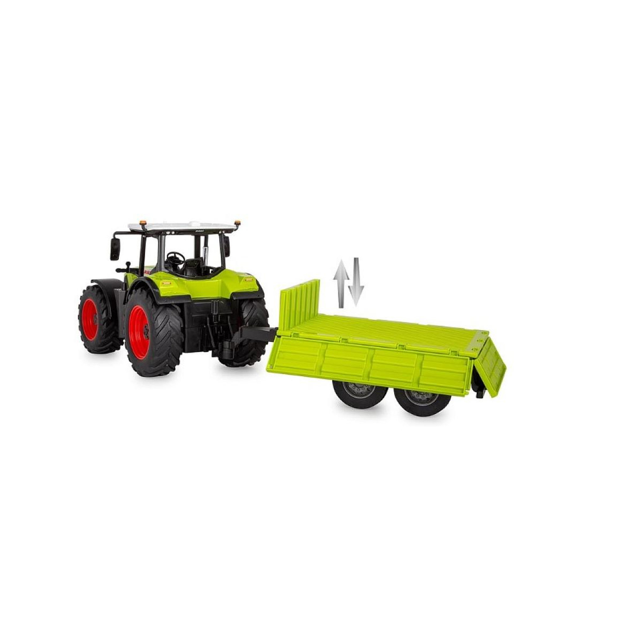 Voir la diapositive 2 : Jamara Voiture télécommandée Claas Arion 660 avec remorque basculante 1:24 2,4GHz