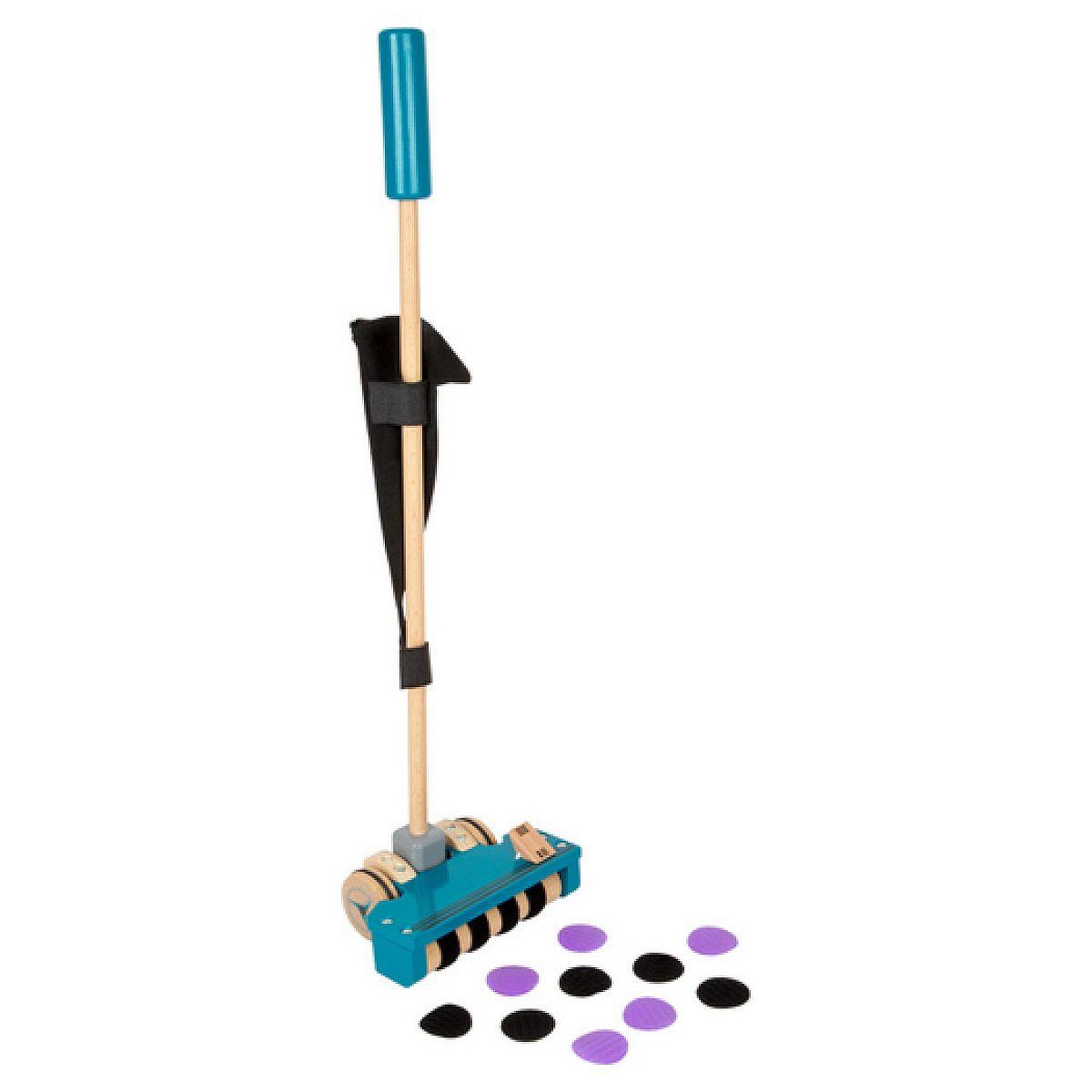 SMALLFOOT Aspirateur en bois - Jouet a pousser