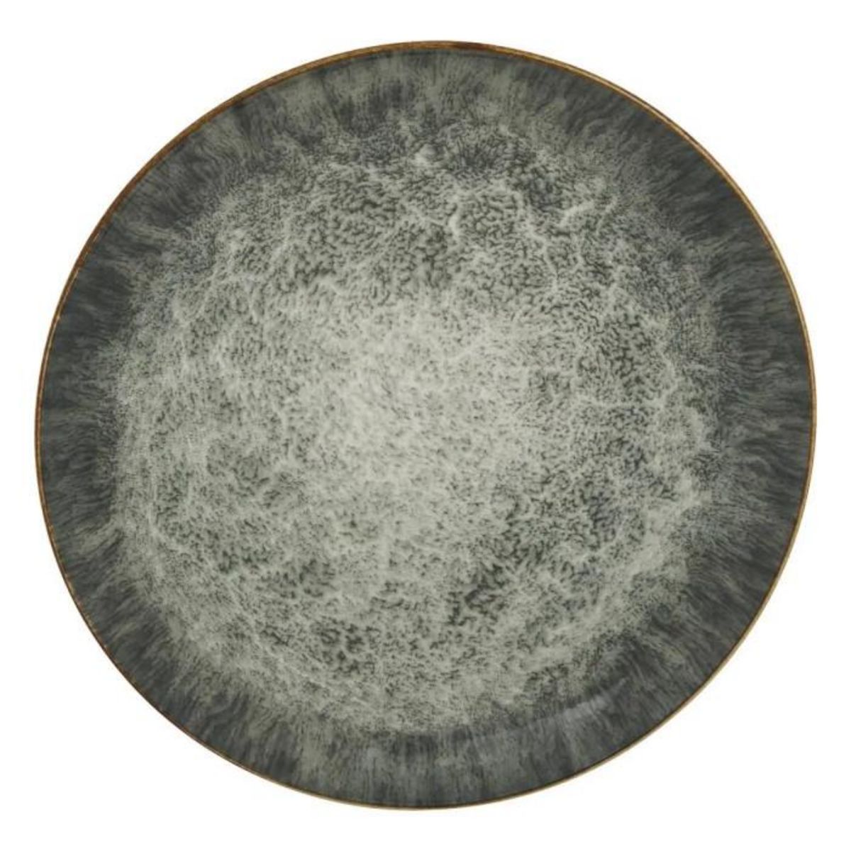 SECRET DE GOURMET Service de Table 12 Pièces  Juliette  26cm Vert