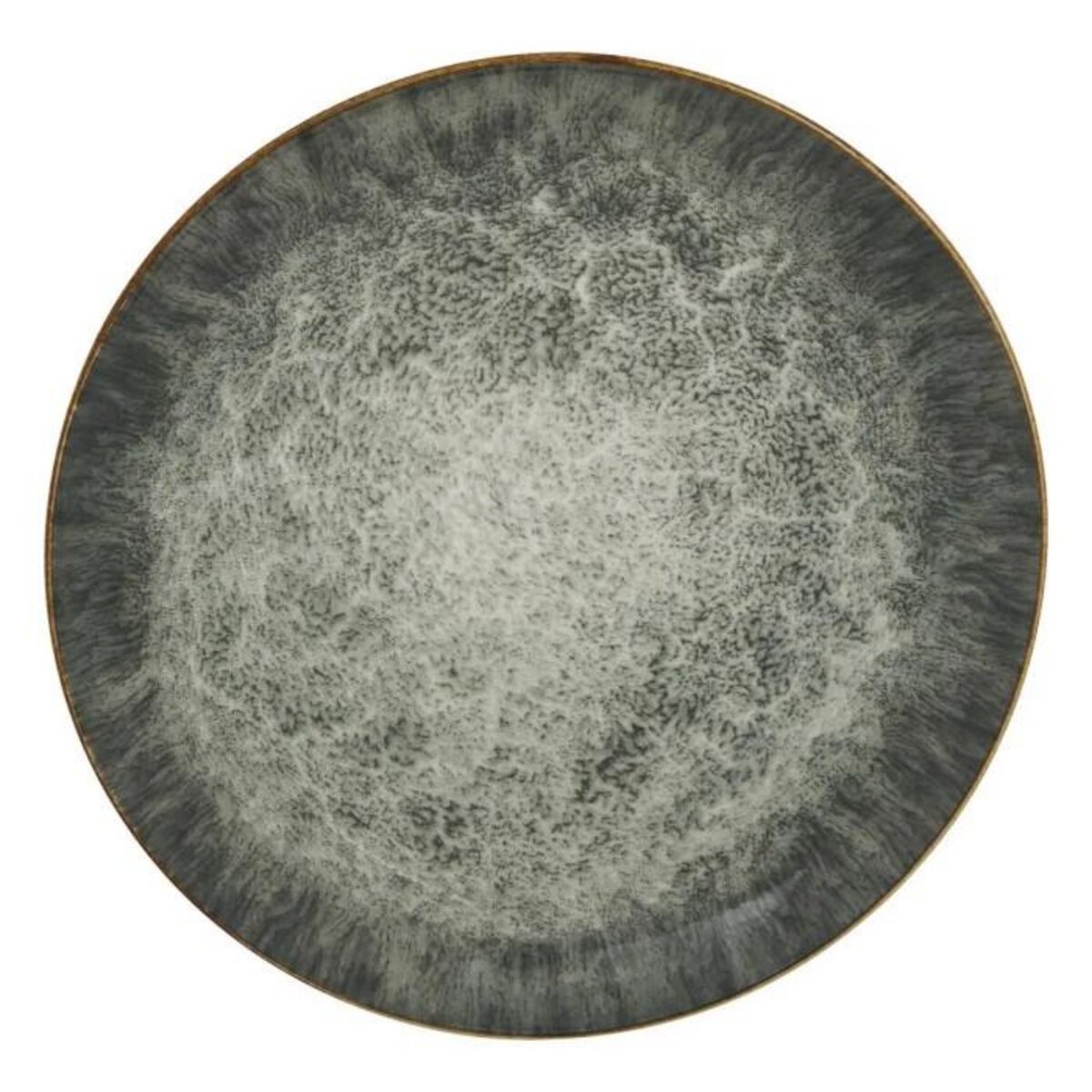 SECRET DE GOURMET Service de Table 12 Pièces  Juliette  26cm Vert