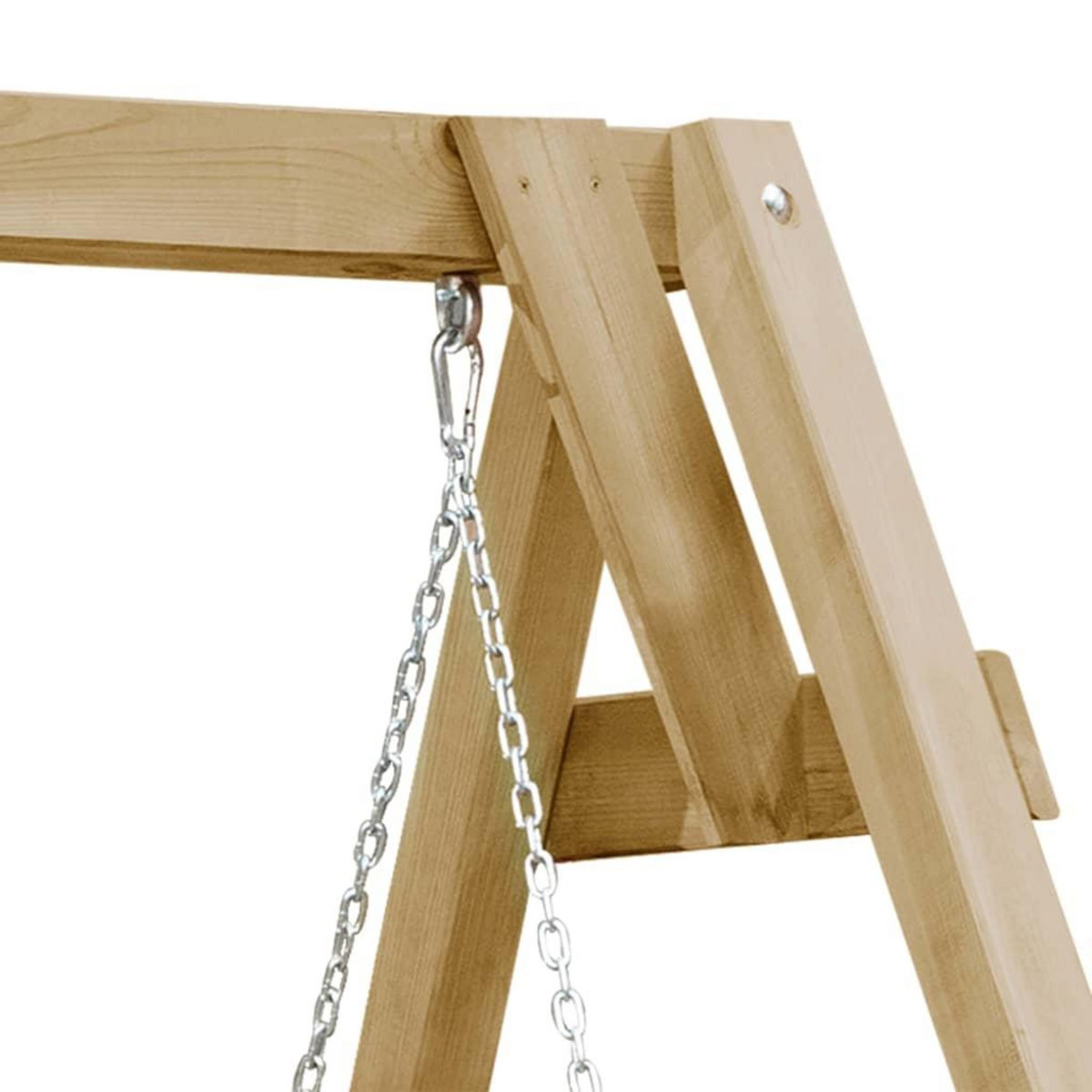 VIDAXL Balancelle de jardin bois de pin impregne 205x150x157 cm