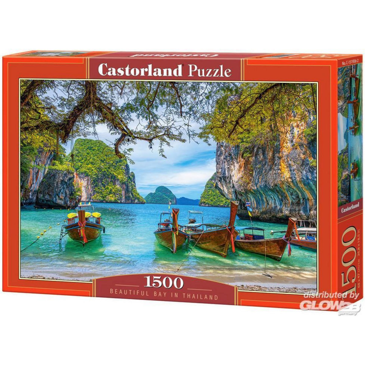 Castorland Puzzle 1500 pièces : Magnifique Baie de Thaïlande