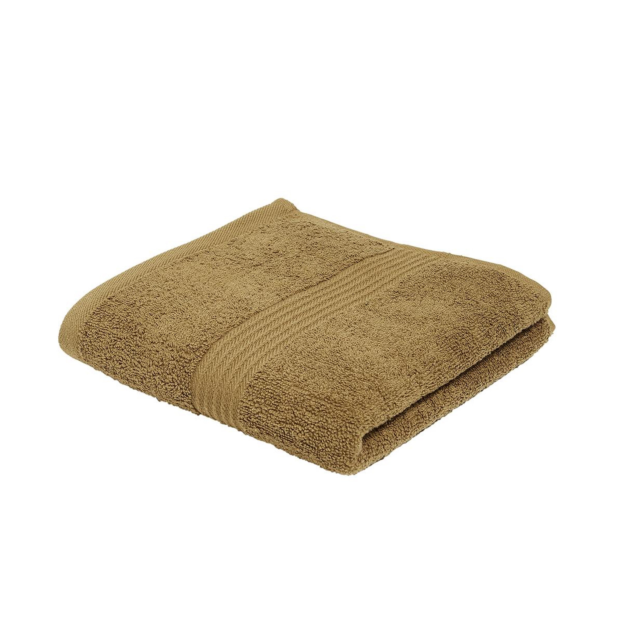 Voir la diapositive 2 : TODAY Serviette de toilette unie en coton 450 g/m²