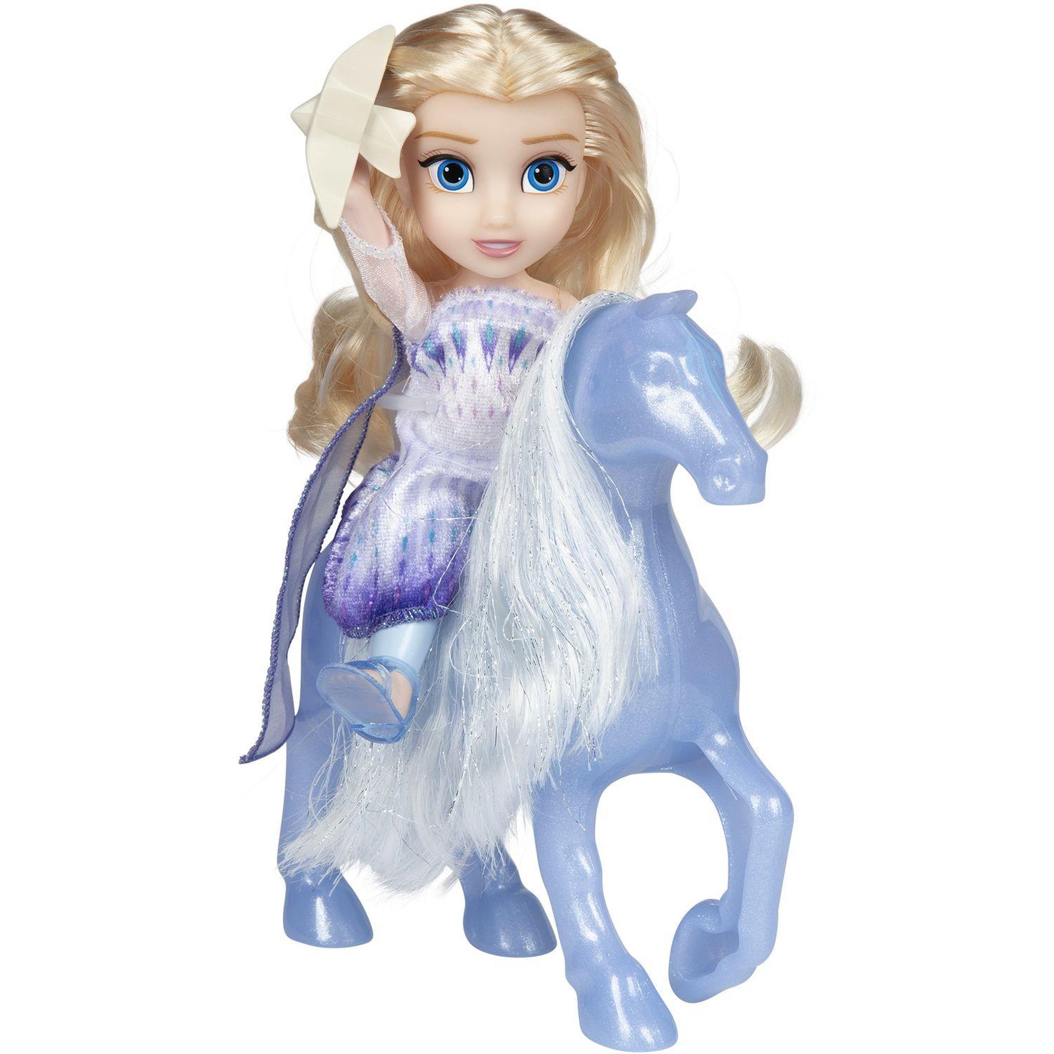 Voir la diapositive 2 : JAKKS PACIFIC Poupée Elsa et Nokk 15 cm - La Reine des Neiges 2