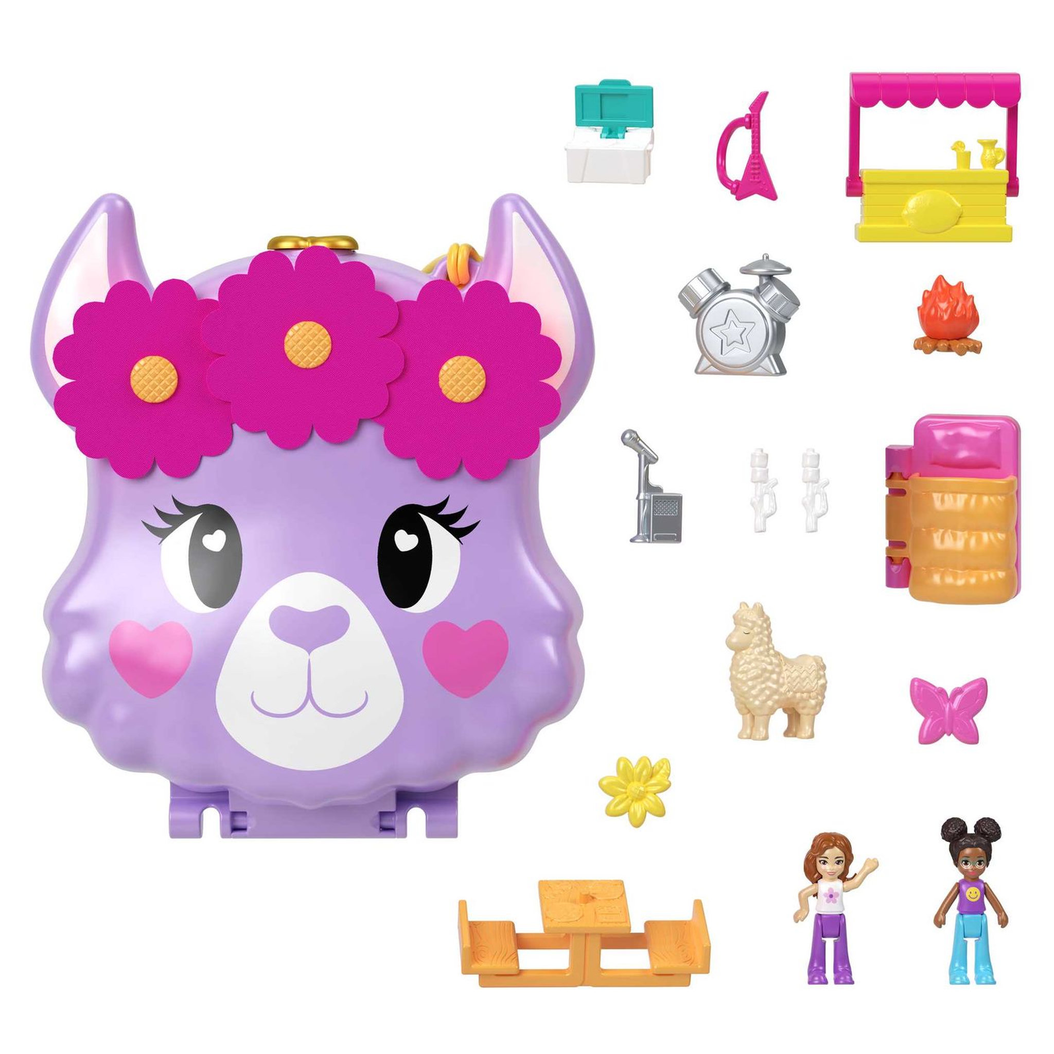 Voir la diapositive 2 : POLLY POCKET Coffret Aventure du lama Polly Pocket