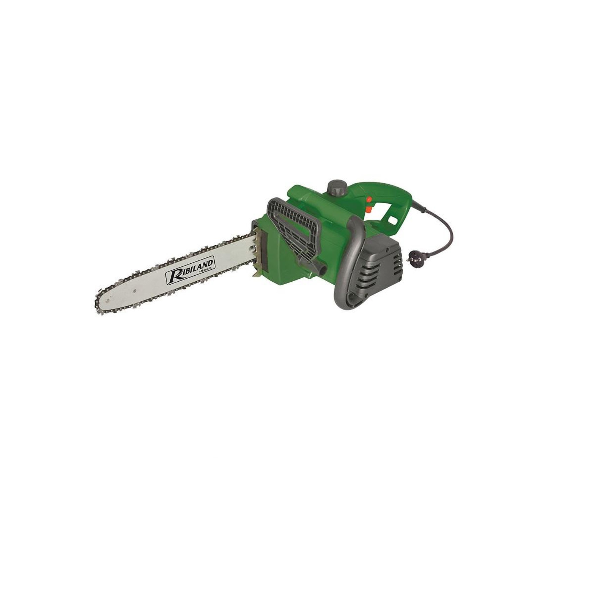 Voir la diapositive 2 : Ribimex Tronçonneuse électrique 1600w. Guide 350mm - PRTRE351