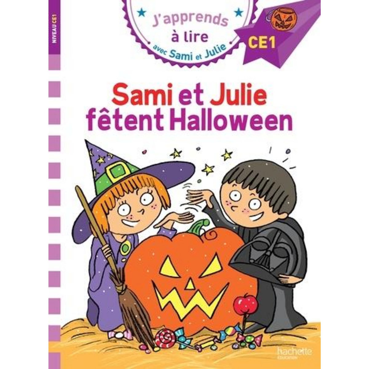 J'APPRENDS A LIRE AVEC SAMI ET JULIE : SAMI ET JULIE FETENT HALLOWEEN. NIVEAU CE1, Massonaud Emmanuelle