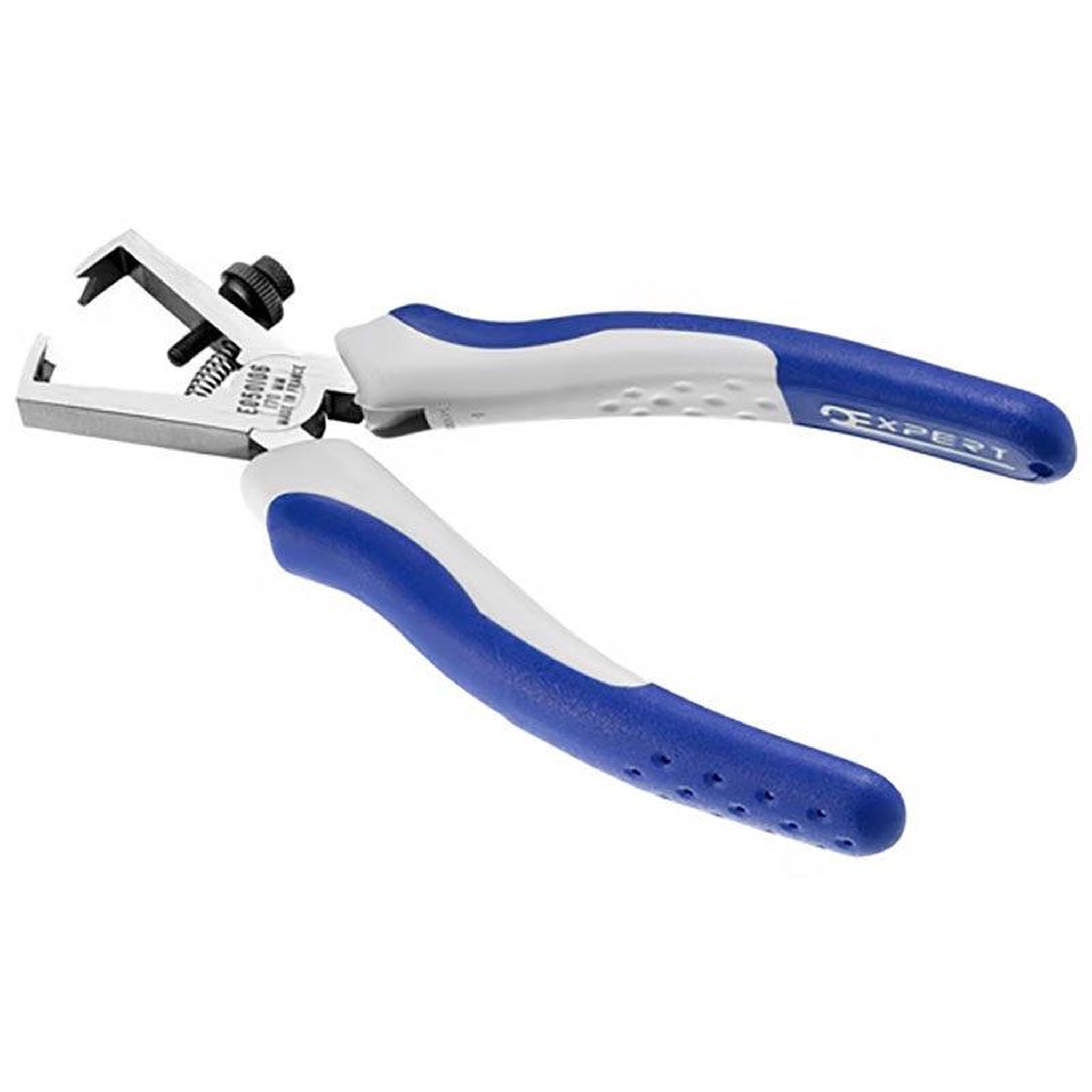 EXPERT Pince à dénuder 170mm pour fils multibrins et monobrins de 0,75 à 6 mm²