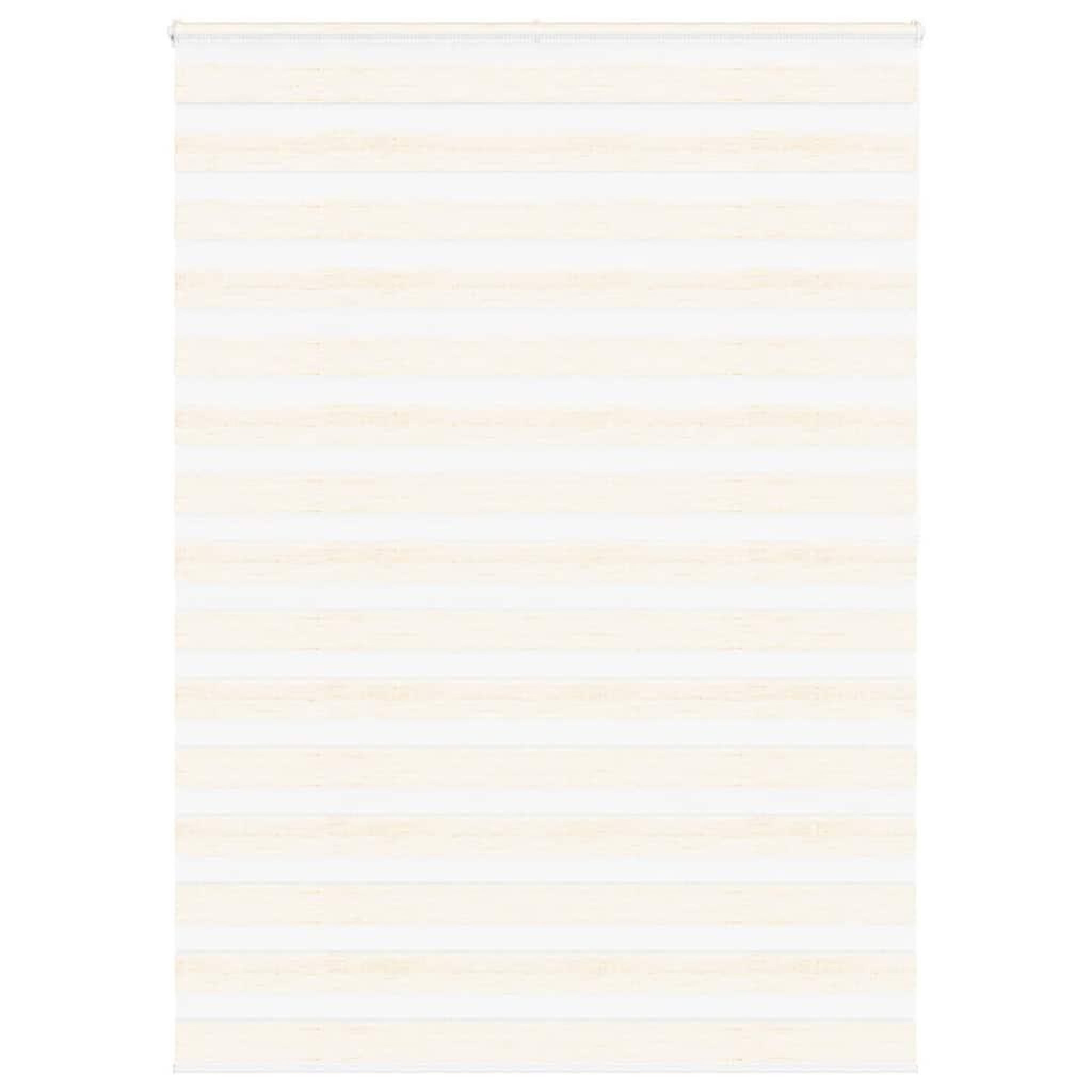 VIDAXL Store zebre beige marbre largeur du tissu 155,9 cm polyester