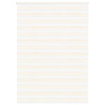 VIDAXL Store zebre beige marbre largeur du tissu 155,9 cm polyester
