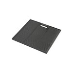 CHAR-BROIL Plancha en fonte universelle double face 38,8 x 37,5 cm - Char-Broil