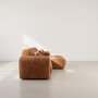Voir la diapositive 6 : LISA DESIGN Louise - canapé d'angle droit 4 places en velours texturé