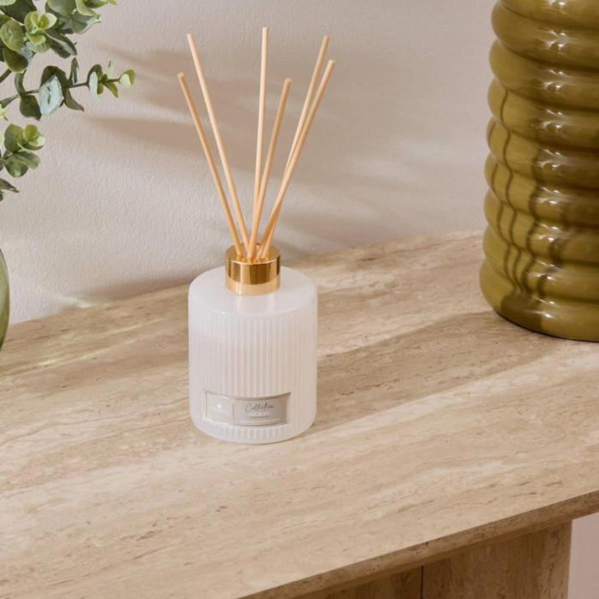 ATMOSPHERA Diffuseur de Parfum en Verre  Albie  150ml Thé Blanc