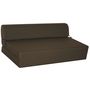 Voir la diapositive 3 : Chauffeuse convertible 1 place en tissu uni CHAPI